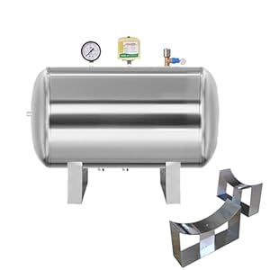 Drfghk Edelstahl 304 Horizontaler Wassertank 300 kg