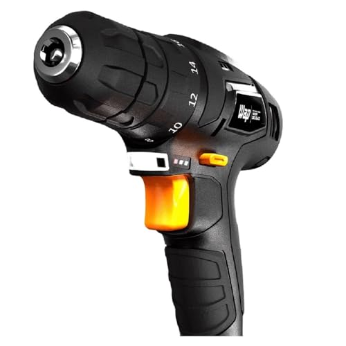 Furadeira e Parafusadeira WAP 12V Bpf 12K3 Bivolt LED de Iluminação Indicador de Carga de Bateria Se