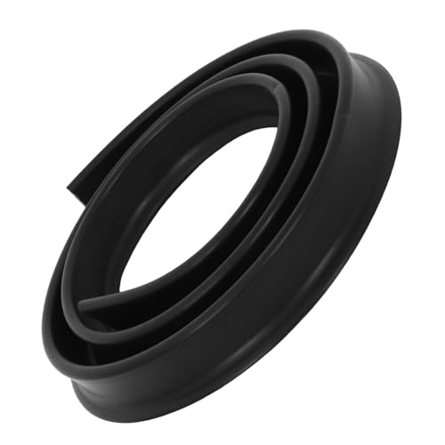 CIYODO Collapsible Shower Water Dam Self Adhesive Silicone Seal Strip for Water Blocking Barrier Bathroom Toilet and Kitchen Water Diverter Trim