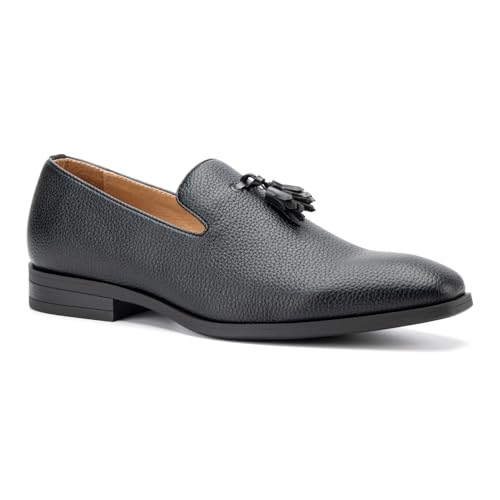 Image of Meijiana Mens Loafers Wedding Dress Shoes Slip-On Loafers for Men Tuxedo Suit Shoes