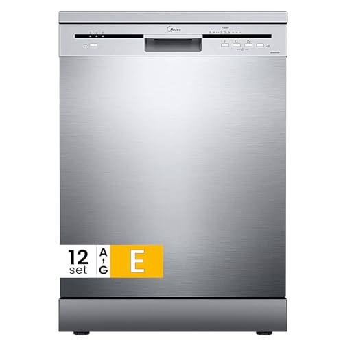 Midea MFD60S121W-IT Lavastoviglie Libera Installazione con 12...