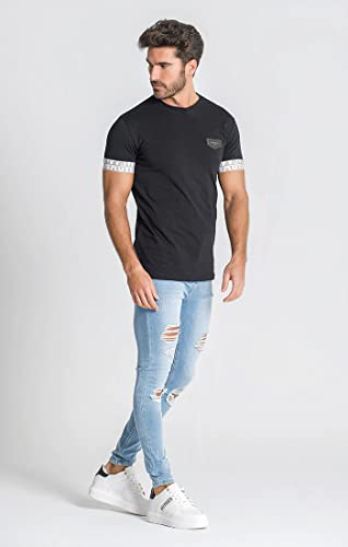 T-Shirt Gianni Kavanagh Black Anarchy Confortable et Extensible - 3