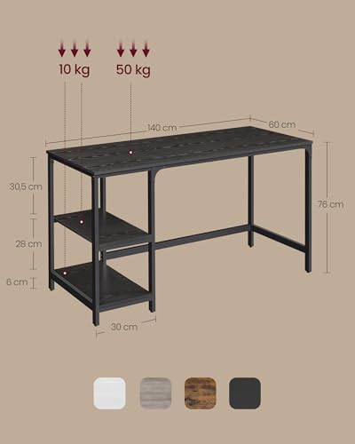 Catálogo para Comprar On-line Escritorios y mesas para ordenador , tabla con los diez mejores. 3 Escritorios y mesas para ordenador marca VASAGLE (3)