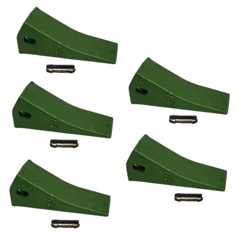 230SP Backhoe | Skid Steer | Mini Excavator Bucket Teeth with HD Flex Pins (Set of 5)