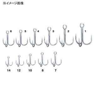Gamakatsu RB-H #3 Treble Hooks - Strong Heavy Duty Fishing Hooks With Hyper Shield (6 Pack) - View #9