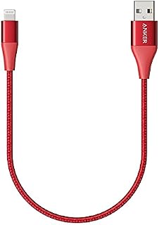 Anker PowerLine+ II Lightning Cable (10ft / 3m), MFi Certified for Flawless Compatibility with iPhone XS/XS Max/XR/iPhone X / 8/8 Plus / 7/7 Plus / 6/6 Plus / 5 / 5S and More