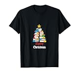 Merry Christmas Book Tree Bookworm
