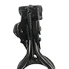Béquille centrale pour vélo - Double pied non réglable - Double pied pour vélo de 66 cm - Support mural pour vélo de garage - Boucle de rangement verticale #1