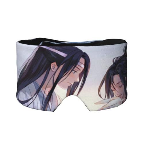 陳情令 魔道祖師 アイマスク スリーピングアイマスク オールインクルーシブ アイマスク 耳当て 遮光 目隠し 安眠グッズ 圧迫感なし 丸洗い 暖かい 快適 軽量 通気性 収納便利 仮眠 ク昼寝 オフィス 飛行機 旅行用 男女兼用 1枚