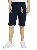 Passform: Regular-Fit TOM TAILOR Denim Herren 1024567 Cargo Bermuda Shorts, 10668-Sky Captain Blue, L