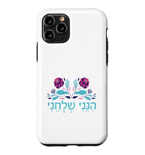 Isaiah 6:8 �q�l�j�E�V�F���`�F�j �w�u���C�� Here I Am Send Me Flower �X�}�z�P�[�X iPhone 11 Pro �p