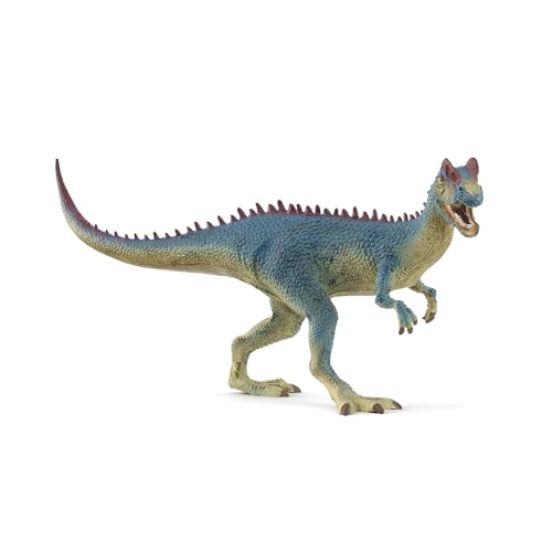 Schleich Dinosaurs - 9', Realistic Dilophosaurus Dinosaur Toy. Detailed Dino Action Figure with Movable Jaw for Boys and Girls. Fun, Imaginative Play Figurine Dinos - Cool Toys for Kids Ages 5+, 15046