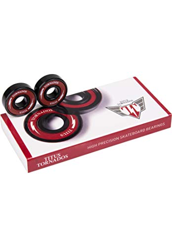 TITUS Tornados Skateboard Kugellager ABEC 7 mit High-speed Nylon...
