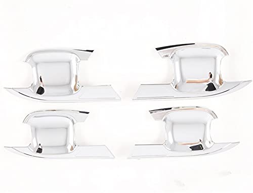 Autocollant voiture carbone Ford Explorer 2020 2021 | 4 garnitures de poignée de porte latérale