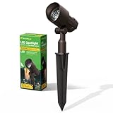 Malibu LED Low Voltage Floodlight, Energy Efficient Floodlight Outdoor Spotlight Waterproof Lighting for Driveway, Yard, Lawn, Flood, Garden, Outdoor Lighting 8406-2620-01