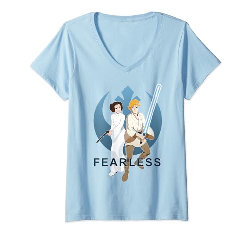 T-shirt Luke et Leia Star Wars pour style urbain et sorties ciné