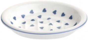 Nina Campbell Blue Hearts Design Soap Dish