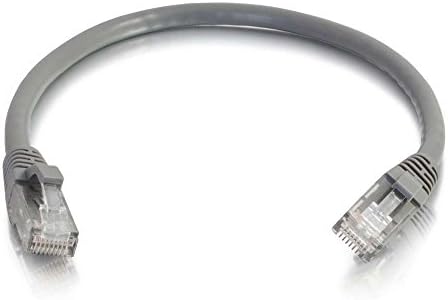 C2G 0.5M Grau Cat5e Ethernet RJ45 Hohe Geschwindigkeit Netzwerk Kabel, LAN Lead Cat5e Unshielded PVC UTP Patch Kabel