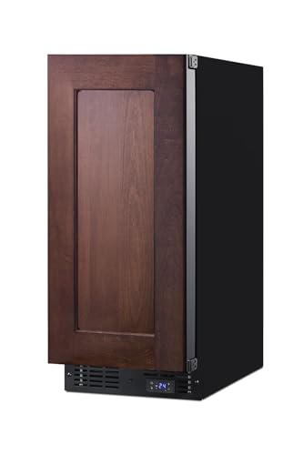 Summit SCFF1533BSS Cabinet Freezer with 2.45 cu. ft. Total Capacity Frost Free Operation Adjustable Chrome Shelves Sabbath Mode Setting and 100% CFC Free in Stainless Steel (Right Hinge on Fridge.com