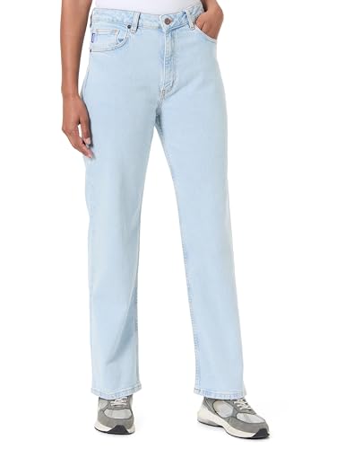 Jean Elyah Hugo pour femme pantalon denim noir bleu coupe ajustée tendance