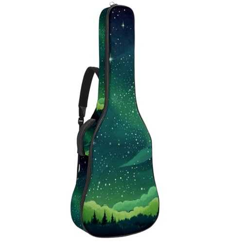 Housse guitare acoustique étanche 101,6 cm anti-pluie à poches