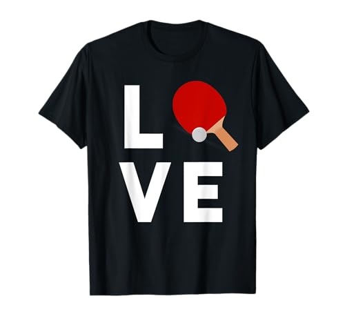 I Love Ping Pong Team For Table Tennis Lovers & Players Camiseta