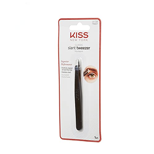 Kiss New York TWZ01 Tweezer Premium Precision Slant Tip Twz01 thumb #1