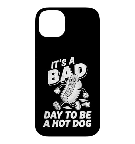 It's A Bad Day To Be A Hot Dog - Funny Glizzy Meme Hot Dogs �X�}�z�P�[�X iPhone 14 Plus �p