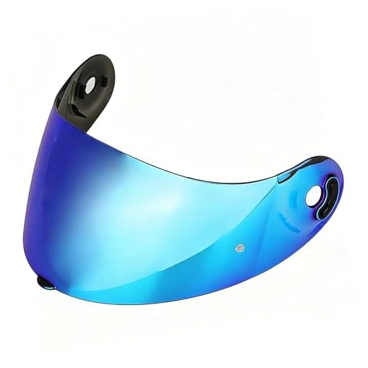 PSLER Visiera per Casco per Nolan X-Lite X-803 RS Ultra Carbon, X-803, X-802RR, X-802, Ricambio Visiera Anti-Graffio e UV, Pinlock Ready(Blu Profondo)