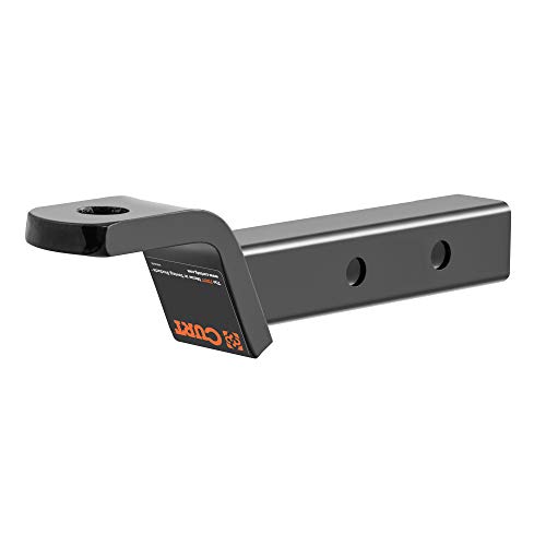Curt 45220 Dual Length Trailer Hitch Ball Mount, 7-1/2-Inch Or 10-1/2-Inch Length, Fits 2-Inch Receiver, 7,500 Lbs, 1-Inch Hole, 2-In Drop, 3/4-Inch Rise #TOP1