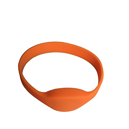 YARONGTECH rfid armband 125khz em4100 chip bracelet orange Farbe 5 Stück