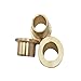 Through-Hole Bearing Bushings for Industrial Equipment - Self-Lubricating Flanged Bronze Sleeve Bearing 1pc(25x3x12x18x10mm)