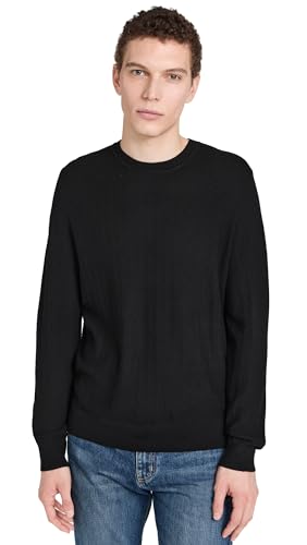Theory Men's Crew Neck Sweater in Merino Wool