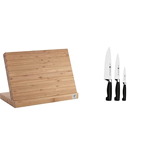 ZWILLING Pro Messerblock-Set 12-teilig – Inkl. Kochmesser, Santoku, Brotmesser, Schere & Wetzstahl
