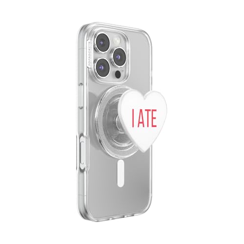 Image of PopSockets Phone Grip for MagSafe, Magnetic Holder, Phone Stand, Heart - Heart I Ate