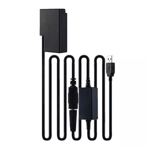 Acoplador DR-E18 y cable USB para batería ficticia LP-E17 de cámaras Canon 3