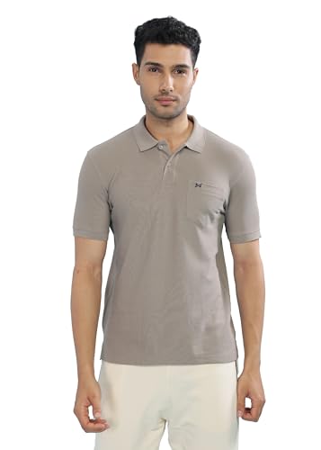 Image of Force NXT Polo Neck T-Shirt for Men Pack of 1 | Regular Fit T-Shirt for Men | Premium Super Combed Rich Cotton Polo Shirt | Men's Ultra Soft Half Sleeve T-Shirt