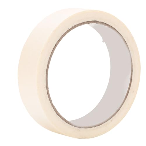 Zerodis Ruban de Masquage Adhésif, Ruban de Peintres pour Murs, Peinture, Bricolage, Artisanat, Décoration Artistique, 4 Pièces, 25 Mm X 20 M, Retrait Facile (WHITE)