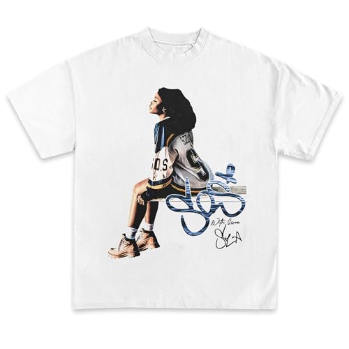 Rapper Graphic T-Shirt Vintage Rap Hip-Hop Collection Y2K Streetwear for Men Women Fans (US, Alpha, Small, 5X-Large, Regular, Regular, SOS)