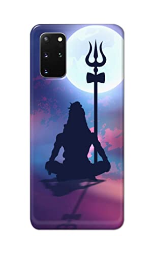 Image of Printed Hard Back Cover Case for Samsung Galaxy S20 Plus | S20+ 4G | Samsung S20+ 5G Back Cover (Lord Shiva) -1302