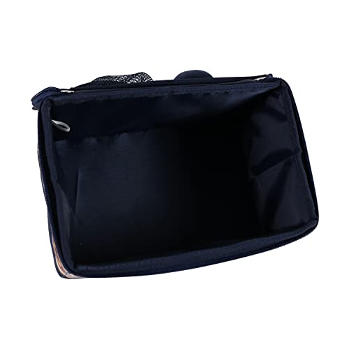 Everything Mary Collapsible Sewing Kit Organizer Box, Blue & Tan - Supplies Storage Basket For Supplies And Accessories - Organization For Thread, Needles, Notions & Scissors - Portable Craft Caddy #TOP7