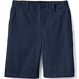 Lands' End Uniform Kids Pull On Short Classic Navy Kids Small