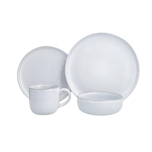 Nosse with Fortessa Svelte Stoneware 16 Piece Dinnerware Set, Service for 4, Stone