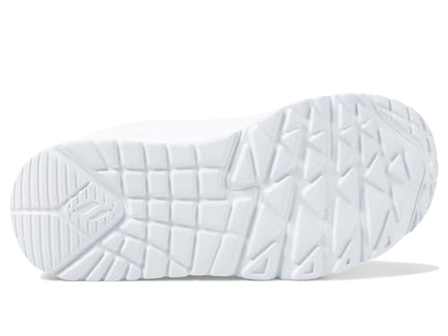 Skechers Kids Girls Uno Lite-Spread The Love Sneaker, White/Light Purple, 13, Little Kid - image 4