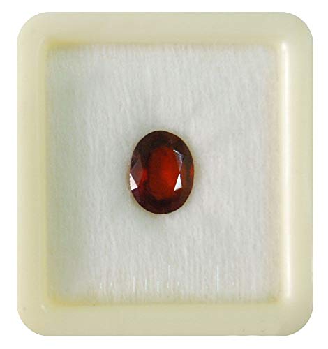 Pierre précieuse hessonite idée cadeau pour passionné minéraux
