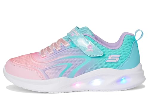 Skechers Girl's Sola Glow Sneaker4