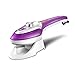 Parownica Do Ubrań 1000W Ręczna Parownica Do Odzieży 2W1 Pozioma/Pionowa Sucha I Parowa Parownica Do Tkanin, Szybkie Nagrzewanie, Regulowana Temperatura, Automatyczne Wyłączanie (Fioletowy)