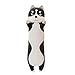 Husky pluszowa nadziewana poduszka do rzucania, Cute Cartoon Animal Dog Przytulanka poduszka na ciało, długa cylindryczna poduszka podtrzymująca plecy, miękki przytulający towarzysz snu