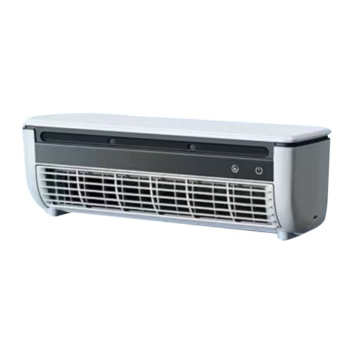 Imagen de 2025 Nuevo ventilador de pared potente con batería de aire acondicionado para baterías frescas y robustas de 2 mAh