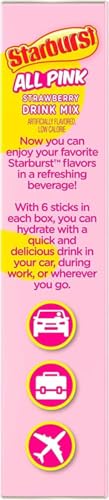 Starburst Singles To Go Powdered Drink Mix, Strawberry, 1 Box with 6 Packets - 6 Total Servings - image 4